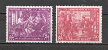 1950 German Democratic Republic GDR (CV $30, Full Set, MNH)