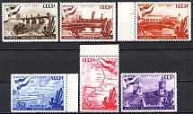 1947 USSR Moscow-Volga Canal (Full Set, MNH)