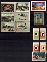 Germany, Stock of Cinderellas, Non-Postal, Labels