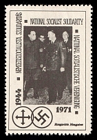 1971 'National Socialist Solidarity', Swastika, Hungary, Third Reich Propaganda, Cinderella, Nazi Germany