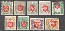 1919 Lithuania (Displaced Centers, Print Error)