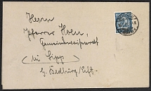 1922 (18 Feb) Weimar Republic, Germany, Cover from Bergheim franked with Mi. 32 (CV $30)