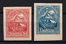 1920 Latvia (Full Set, CV $15, MNH)