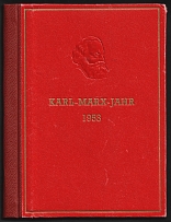 1953 Karl Marx, German Democratic Republic, Germany, Memorable Book (Mi. S 344 - 353, CV $110, MNH)