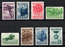 1941 23th Anniversary of the Red Army and Navy, Soviet Union USSR (Full Set)