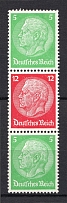 1933 Third Reich, Germany (Se-tenant, CV $50, MH/MNH)