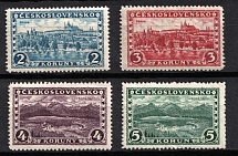 1926-27 Czechoslovakia (Mi. 253 - 256, CV $80)