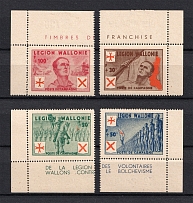 1942 Reich Belgian Legion, Germany (CERTIFICATE, Full Set, CV $170, MNH)