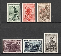 1940 USSR The 20th Anniversary of Fall of Perekop (Imperf, Full Set)