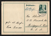 1935 Mailed to the US from Munich