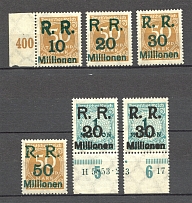 Germany Non-Postal Overprint R.R. (Signed, MNH/MLH)