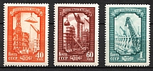 1956 Builder's Day, Soviet Union, USSR, Russia (Full Set, MNH)