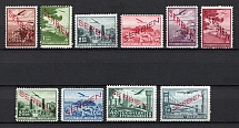 1941 Serbia, German Occupation, Germany, Airmail (Mi. 16-25, Full Set, CV $260, MNH)