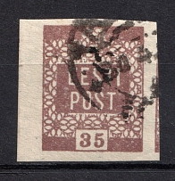 1919 35p Estonia (Brown Red, Canceled)