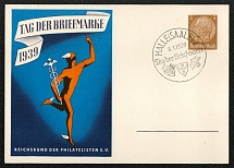 1939 Day of the Stamp Special Postmark Halle (Saale)