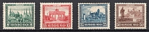 1930 Weimar Republic, Germany (Mi. 450 - 453, Full Set, CV $50)