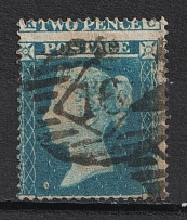 Great Britain (SHIFTED Perforation, Print Error, Canceled)