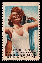 1936 Exhibition 'Healthy Living, Happy Creating', Berlin, Third Reich Propaganda, Cinderella, Nazi Germany