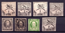 Blood's & Co. Penny-Post Philad'a, United States Locals & Carriers (Old Reprints and Forgeries)