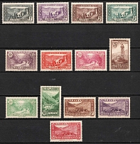1932-39 Andorra, French Colonies (Mi. 24 - 32, 38, 45, 46, CV $70, MNH)