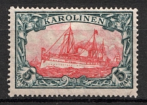 1915-19 Caroline Islands German Colony 5 M (CV $50)