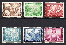 1933 Third Reich Wagner, Germany (Mi. 499A-507A, CV $3,780, MNH)