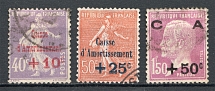 1928 France (CV $95, Full Set, Canceled)
