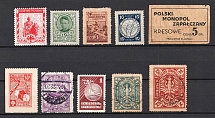 Poland, Non-Postal Stamps, Group