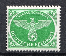 1944 Mail Fieldpost, Germany Airmail (Mi. 4, Full Set)