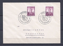 1942 Third Reich cover with special postmark Nurnberg Peter Henlein