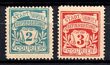 1897 Spandau Courier Post, Germany (CV $40)