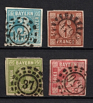 1850-62 Bavaria, Germany (Canceled)