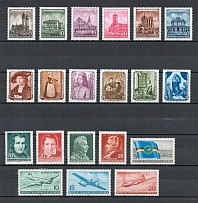 1955-56 German Democratic Republic, Germany (Full Sets, CV $135)