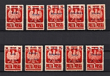 1945 Poland (Full Set, CV $130, MNH)