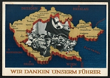 1939 1 Mai National Labor Day Postmark Mulda-Rande