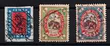 Rzhev, Ust'sysolsk Zemstvo, Russia, Stock of Valuable Stamps (Readable Postmarks)