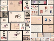 1939-44 General Government, Collections of Germany Postcards and Covers (Special Commemorative Cancellations)