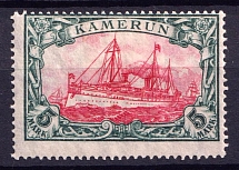 1905-1919 5M Cameroon, German Colonies, Kaiser’s Yacht, Germany (Mi. 25)