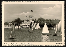 1936 Hamburg Sailing Regatta in front of the Ferry House