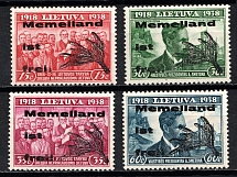 1939 Memel, Germany (Mi. I - IV, Full Set, Signed, CV $30)
