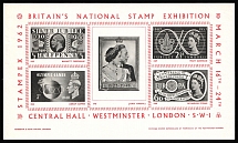 1962 London, Great Britain, Scouts, Souvenir Sheet (MNH)
