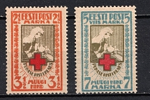 1921-22 Estonia (Perforated, Full Set, CV $10)