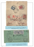 1908-13 Hungary, Carpahto-Ukraine territory Postal History, Two Covers