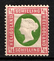 1873 1/4s Heligoland, German States, Germany (Mi. 8 a, Sc. 7, Signed, CV $520)