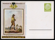 1941 Day of the Stamp Viennese Klapper Postman