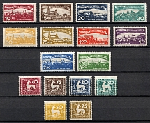 1920 Wurttemberg, Germany Official Stamps (Full Sets, CV $30)