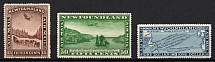 1931 Newfoundland, Canada, Air Post Stamps (Sc. C6 - C8, Full Set, CV $110)