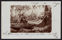 1902 Photo postcard from Irkutsk to Denmark via Moscow