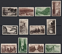 1938 Crimea and Caucasus, Soviet Union, USSR, Russia (Full Set, Zv. 529 - 540, CV $250)