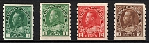 1912-21 Canada (SG 216 - 218, 218a, CV $110, MNH)